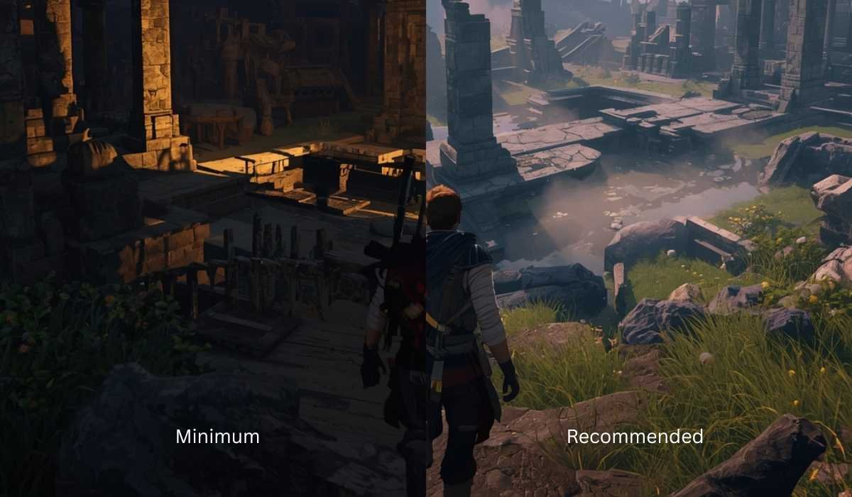 Minimum vs Recommended Requirements