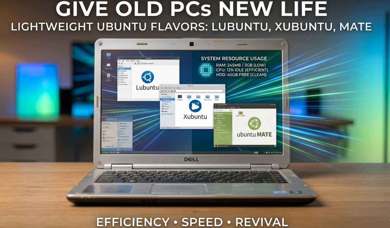 Lightweight Ubuntu Versions (Old Computers)