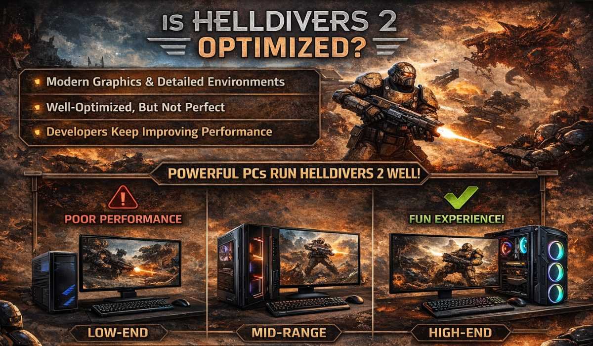 Is Helldivers 2 optimized?