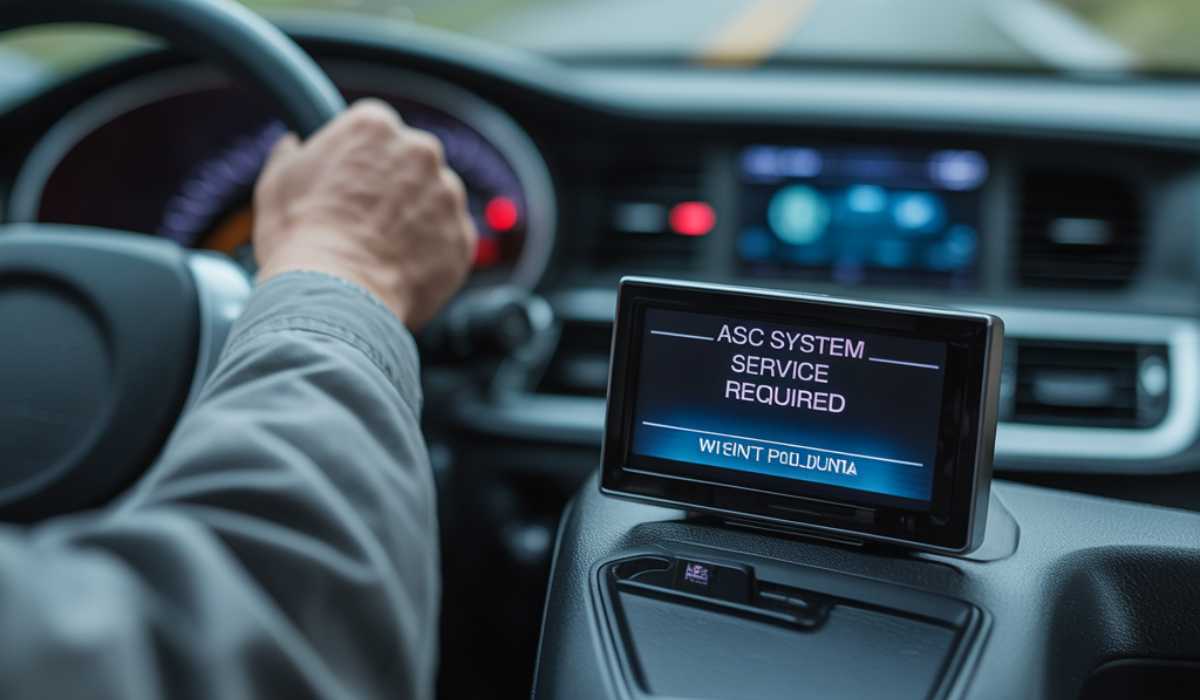 ASC System Service Required