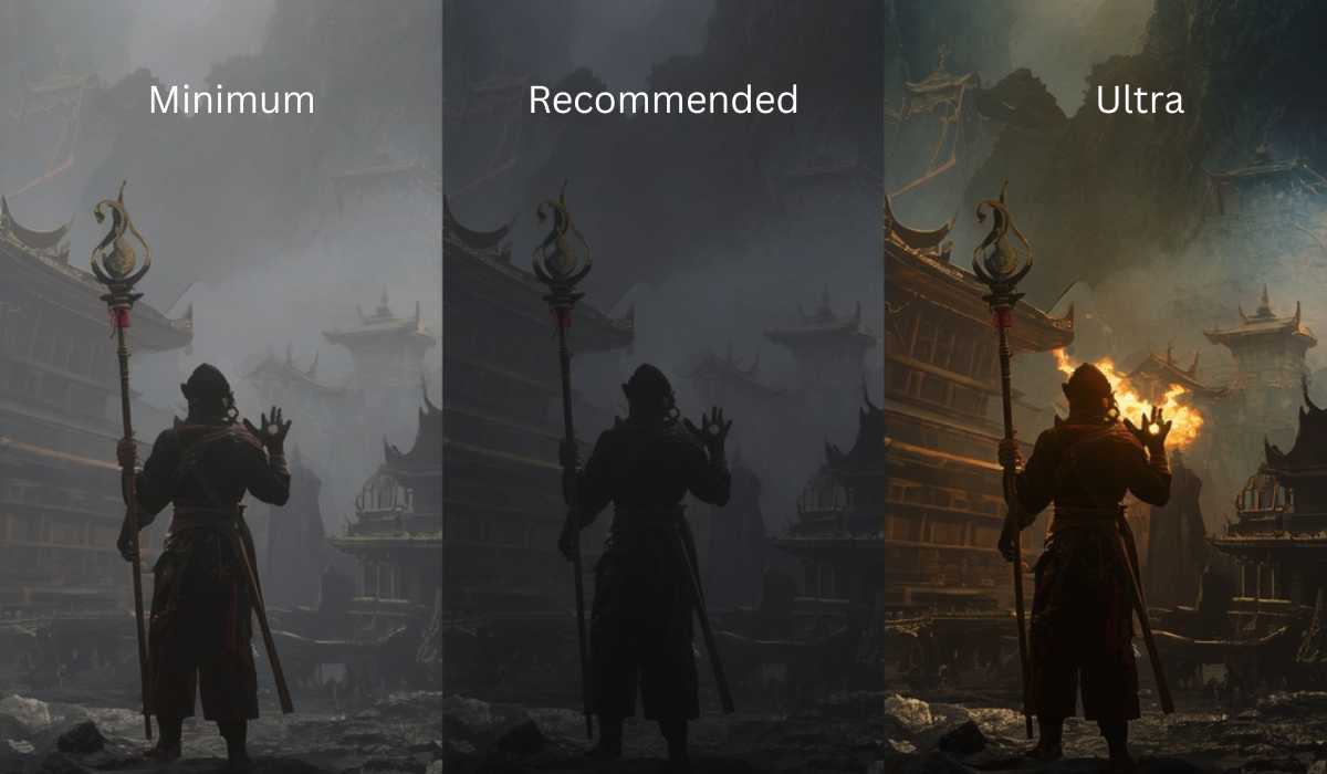 Black Myth Wukon System Requirements